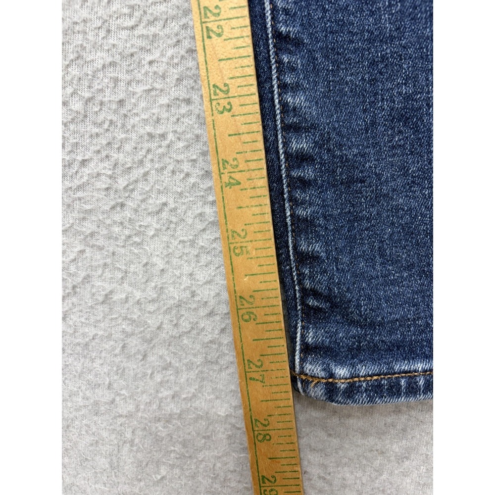 Madewell Mid Rise Perfect Vintage Jeans Womens 27 Blue Medium Wash Straight - Picture 8 of 14